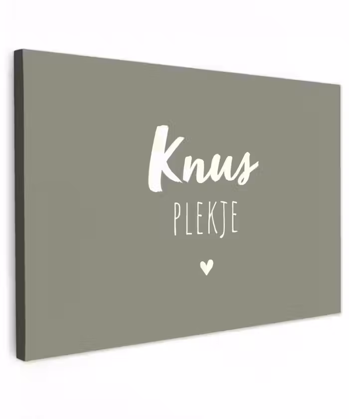 Spreuken - Knus plekje - Tekst - Zomer Tuinposter op houten frame 2 cm dik klein -3d