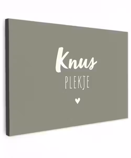 Spreuken - Knus plekje - Tekst - Zomer Tuinposter op houten frame 2 cm dik klein -3d