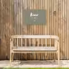 Spreuken - Knus plekje - Tekst - Zomer Tuinposter op houten frame 2 cm dik klein -sfeer4