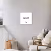 Spreuken - Geniet - Quotes Tuinposter op houten frame 2 cm dik klein -sfeer1