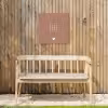 Spreuken - Lief - Quotes Tuinposter op houten frame 2 cm dik klein -sfeer4
