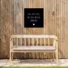 Spreuken - Ramses Shaffy - Zing vecht huil bid lach werk en bewonder - Quotes Tuinposter op houten frame 2 cm dik klein -sfeer4