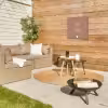 Spreuken - Ons stekkie - Quotes Tuinposter op houten frame 2 cm dik klein -sfeer2