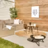 Spreuken - Quotes - Je kust je je sust me - Maaike Ouboter Tuinposter op houten frame 2 cm dik klein -sfeer2