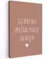 Spreuken - Quotes- Een speciaal plekje in mijn hart Tuinposter op houten frame 2 cm dik klein -3d