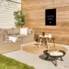 Spreuken - Quotes - Mag ik dan bij jou - Claudia de Breij Tuinposter op houten frame 2 cm dik klein -sfeer2