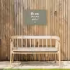 Spreuken - Zomer - Hé zon, ga je mee stralen? - Zon - Tekst Tuinposter op houten frame 2 cm dik klein -sfeer4
