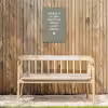 droom-groen Tuinposter op houten frame 2 cm dik klein -sfeer4