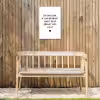 En dan denk ik aan Brabant - Quotes - Spreuken - Guus Meeuwis Tuinposter op houten frame 2 cm dik klein -sfeer4