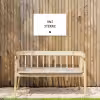 Ons stekkie - Quotes - Spreuken Tuinposter op houten frame 2 cm dik klein -sfeer4