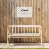 Wijn - Zomer zon, wijn & kletsen - Quotes - Tekst Tuinposter op houten frame 2 cm dik klein -sfeer4