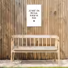 Quotes - Een speciaal plekje in mijn hart - Spreuken Tuinposter op houten frame 2 cm dik klein -sfeer4