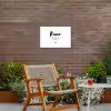 Quotes - Knus plekje - Tuin - Tekst Tuinposter op houten frame 2 cm dik klein -sfeer3