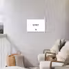 Quotes - Geniet - Spreuken Tuinposter op houten frame 2 cm dik klein -sfeer1