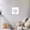 Quotes - Van jou wil ik er nog wel eentje - Spreuken Tuinposter op houten frame 2 cm dik klein -sfeer1