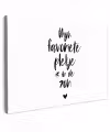 Quotes - Mijn favoriete plekje in in de zon - Zomer - Zon - Tekst Tuinposter op houten frame 2 cm dik klein -3d
