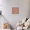 Quotes - Spreuken - Ik heb het nog nooit gedaan dus Tuinposter op houten frame 2 cm dik klein -sfeer1