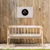 Quotes - Tekst - Tuin - Mijn favoriete plekje is in de zon - Zon Tuinposter op houten frame 2 cm dik klein -sfeer4