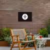 Quotes - Tekst - Oh happy day - Geluk Tuinposter op houten frame 2 cm dik klein -sfeer3