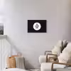 Quotes - Tekst - Oh happy day - Geluk Tuinposter op houten frame 2 cm dik klein -sfeer1
