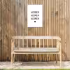 Quotes - Wijnen wijnen wijnen - Spreuken Tuinposter op houten frame 2 cm dik klein -sfeer4