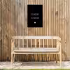 Quotes - Zo moeder zo dochter - Spreuken - Mama - Dochter Tuinposter op houten frame 2 cm dik klein -sfeer4