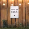 Adem kusjes in en blaas hartjes uit - Spreuken - Quotes tuinposter los doek klein -sfeer1