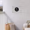 Geluk zit in 't zonnetje - Quotes - Tekst - Zomer tuinposter los doek klein -sfeer8