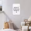 Geluk zit in een klein rompertje - Quotes - Spreuken tuinposter los doek klein -sfeer8