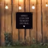 Herinner je gisteren droom over morgen geniet vandaag - Spreuken - Quotes tuinposter los doek klein -sfeer1