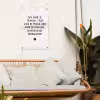 De horizon waaraan we verdwijnen - Quotes - Spreuken - Bløf tuinposter los doek klein -sfeer7