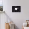 Design - Liefde - Hartje tuinposter los doek klein -sfeer8