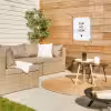 Pluk het geluk - Quotes - Spreuken tuinposter los doek klein -sfeer4