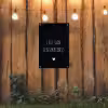 Last van lentekriebels - Quotes - Spreuken tuinposter los doek klein -sfeer1