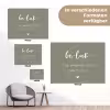 Geluk is genieten van wat er is - Quotes - Geluk definitie - Tekst - Woordenboek tuinposter los doek klein -Xsfeer9_DE