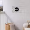 Geniet - Quotes - Tekst - Stippen tuinposter los doek klein -sfeer8