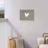Hart - Design - Liefde tuinposter los doek klein -sfeer8