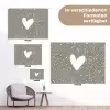 Hart - Design - Liefde tuinposter los doek klein -Xsfeer9_DE