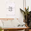 huisjetuintjewijntje-wit tuinposter los doek klein -sfeer7