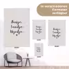 huisjetuintjewijntje-beige tuinposter los doek klein -Xsfeer9_DE