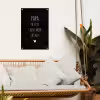 Papa ik lijk steeds meer op jou - Quotes - Stef Bos - Papa - Spreuken tuinposter los doek klein -sfeer7