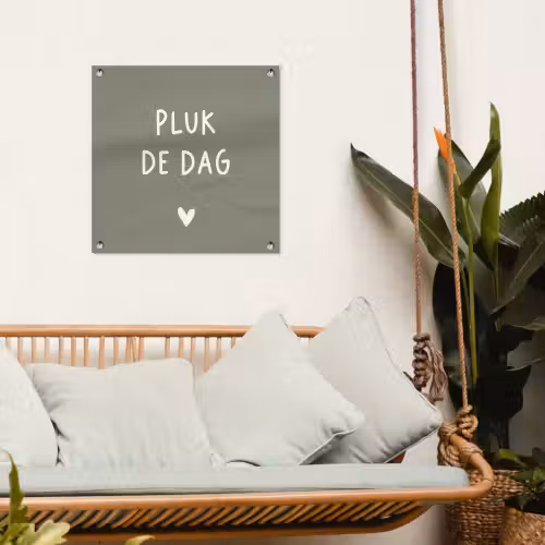 plukdedag-groen tuinposter los doek klein -sfeer7