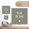 plukdedag-groen tuinposter los doek klein -Xsfeer9_DE