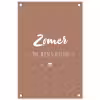 zomer-roze-2-3 tuinposter los doek klein -3d