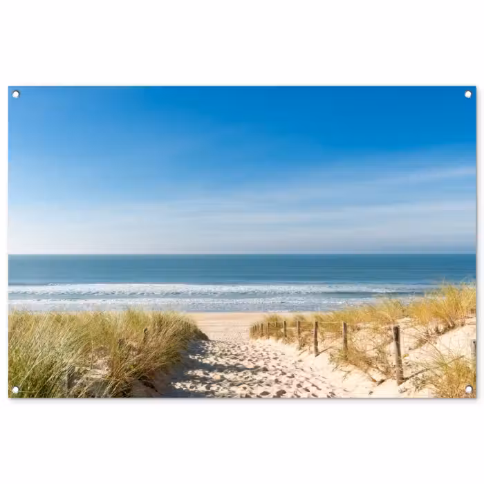Gartenposter - Sommerlicher Strandtag