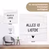 Spreuken - Alles is liefde - Bløf - Quotes tuinposter los doek klein -Xsfeer9_DE