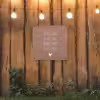 Spreuken - Je kust me je sust me - Maaike Ouboter - Quotes tuinposter los doek klein -sfeer1