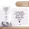 Spreuken - En dan denk ik aan Brabant - Quotes - Guus Meeuwis tuinposter los doek klein -Xsfeer9_DE