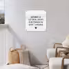 Spreuken - Herinner je gisteren droom over morgen en geniet vandaag - Quotes tuinposter los doek klein -sfeer8
