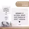 Spreuken - Herinner je gisteren droom over morgen en geniet vandaag - Quotes tuinposter los doek klein -Xsfeer9_DE